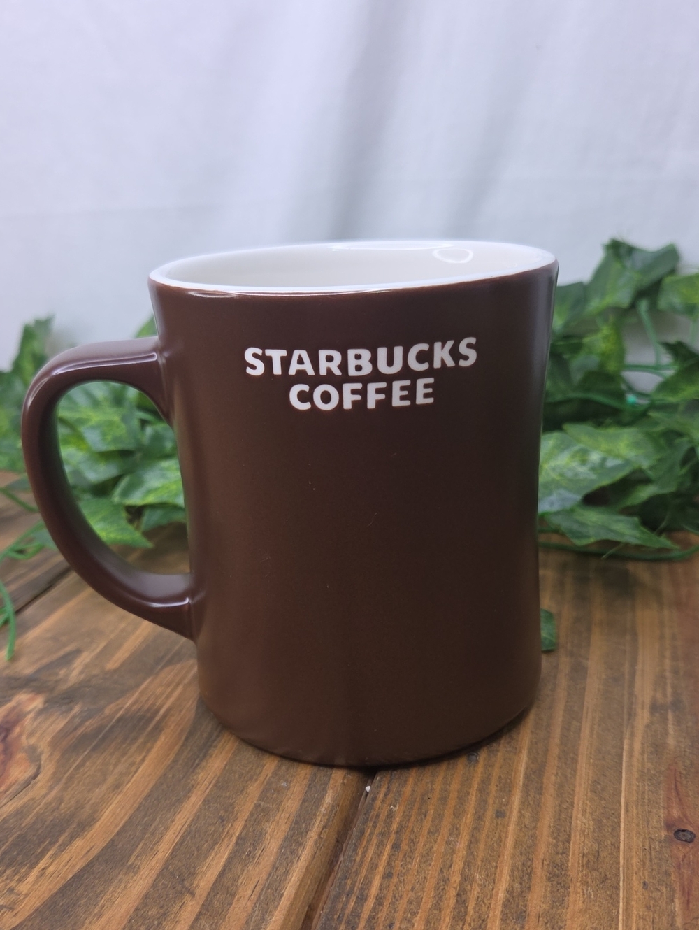 Starbucks Brown Mug with White Bear Silhouette. 2010. Yukon Coffee. Like New - Picture 2 of 8